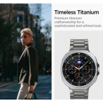 Spigen SGP Modern Fit Titanium Λουράκι Μπρασελέ για Samsung Galaxy Watch 8 40mm/44mm/46mm - Natural ΤΙΤΑΝΙΟ - AMP10122